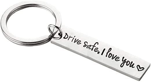 Drive Safe Keychain I Love You Pendant Dad Boyfriend Gift Trucher Husband Valentiness's Day-image-24