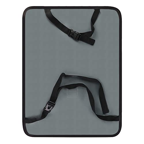 Annmore Auto Organizer für Toniebox Starterset, Kinder Rücksitzschoner mit Halter für 10 Zoll Tablet, Sitzschutz Rückseite, Schwarz, 1 Stück