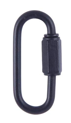 Image of B&P Lamp Satin Black Finish Chain Connecting Link