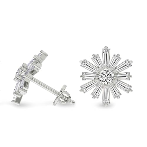 Lab Grown Diamond Fashion Earrings 1 Carat - 6 Carat IGI Certified Fashion Earrings | 14K White, Yellow, Rose Gold Or Platinum FG-VS Quality