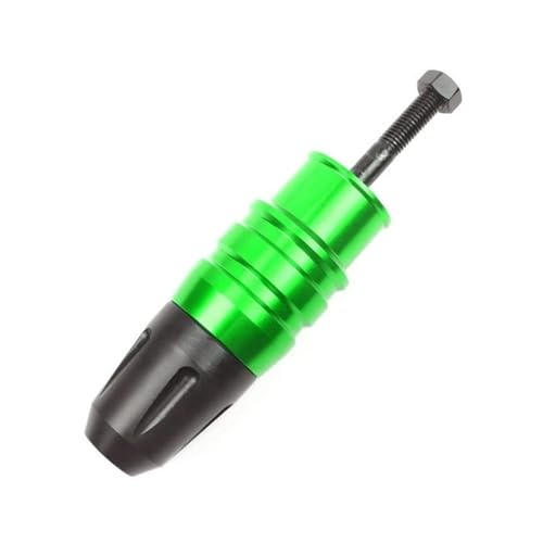 Motorrad Für Ducati Für Monster 1200/S/R 797 696 821 695 848 1100 Motorrad-Rahmen-Sturzpads Auspuff-Schlitten-Schutz Zubehör(GRÜN)