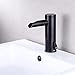 Automatic Sensor Touchless Bathroom Sink Faucet Black Sensor Taps For Wash Basin Hot And Cold Taps Bathroom Sink Tap