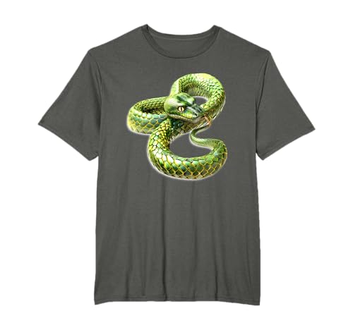 Serpiente Verde Camiseta