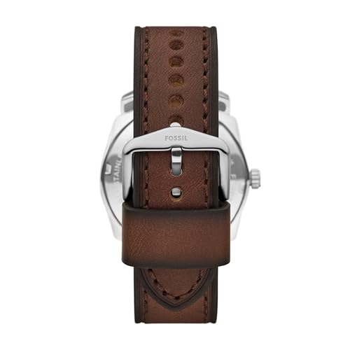 Image of Fossil Men's Watch, Machine Quartz Stainless Steel Three-Hand Watch for Men