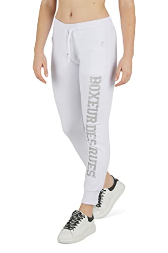 BOXEUR DES RUES - Pantaloni Neri con Logo