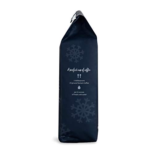 Santa's Coffee: Ugly Christmas Sweater Egg Nog Flavored Roast, Medium Roast Coffee (Ground)