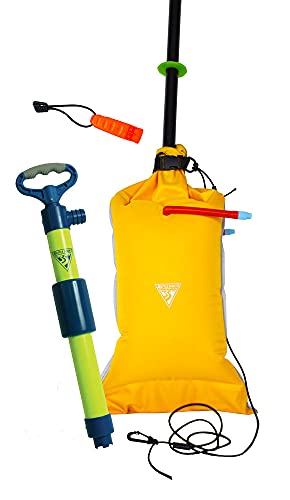 Seattle Sports Basic Safety Kit for Kayaks and Small Boats - Includes Bilge Pump, Paddle Float, and Safety Whistle