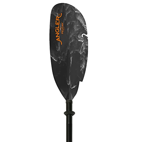 Image of Pelican - Poseidon Angler Paddle - Aluminum Shaft with Reinforced Fiberglass Blades - Lightweight, Adjustable Kayaks Paddles - Perfect for Kayak Fishing