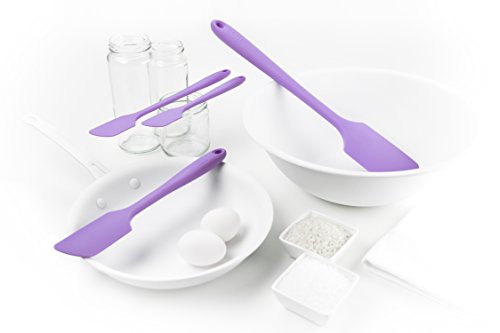 Image of GIR: Get It Right Premium Silicone Mini Spatula, 8 Inches, Lavender
