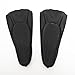 CHICTRY Silicone Full Foot Swim Flippers Swim Fins for Pool Party Snorkeling Swim Training Diving Black 36-37