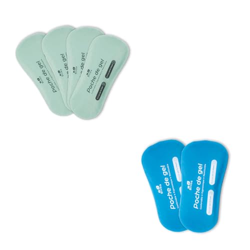 Bolsillos de gel ergonómicos para baño derivado | Bienestar por el frío | Beneficios del frío en el perineo | Bivea (Rutina, 6, unidad)