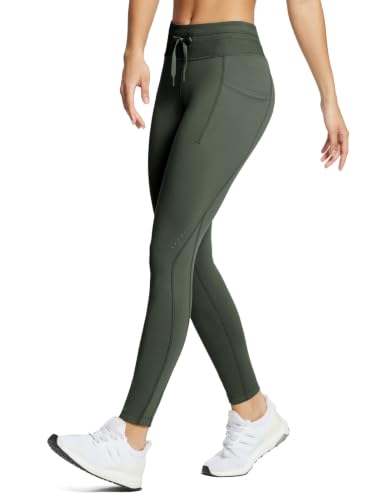 Image of baleaf Women's Fleece Lined Leggings Tights Ski Hiking Pants with Pockets