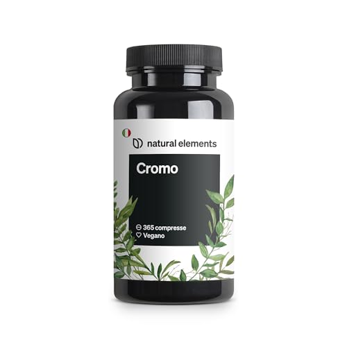 Cromo Picolinato 200 μg, 365 Compresse Vegane