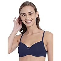 Jockey Brand Non-Wired Fixed Straps Lightly Padded Womens Every Day Bra (SS22JO1723-P)