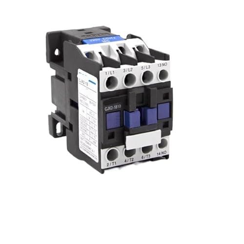 Contacteur CA 3 pôles CJX2-1810 18A bobine 36V normalement ouvert sur rail DIN