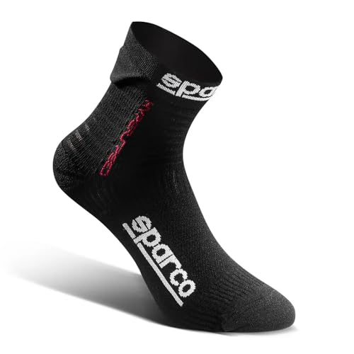 Sparco Calcetines Hyperspeed Negros 42-43 ROPA INTERIOR, Noir, 42/43 EU