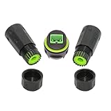 xiwai IP68-Anschluss, wasserdicht, SC-Buchse auf SC-Buchse, Kupplung, M20-Kontermutter, Singlemode-Glasfaser-Netzwerk-Internet-Verlängerungsadapter