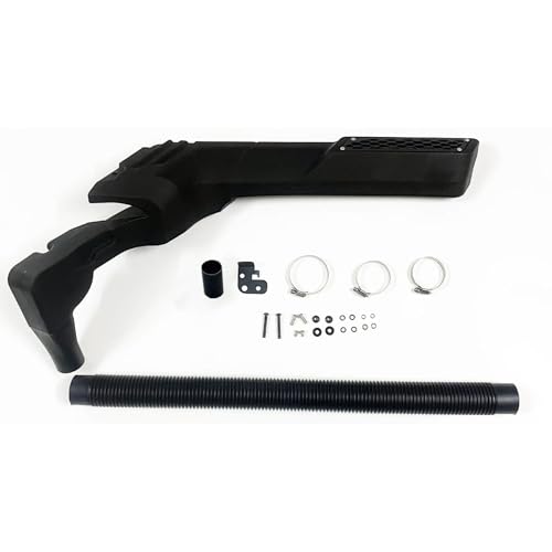 Snorkel Auto Pour Suzuki Pour Jimny JB64 JB74 2019-2023 Avec Tuyau Haute Température 4x4 Kit Plongée Sans Perceuse Tuba Voiture Snorkel Admission(Black Pipe)