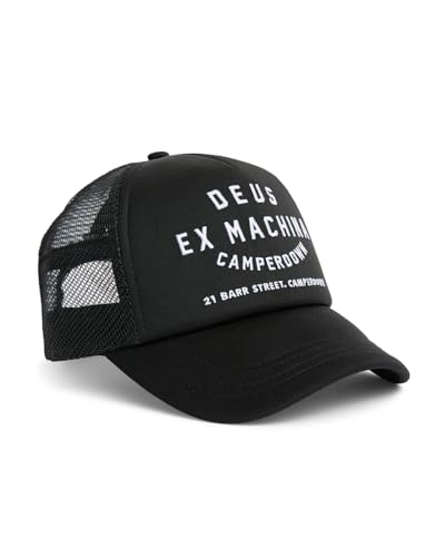 Casquette de type trucker Deus Ex Machina Camperdown Address avec visière incurvée