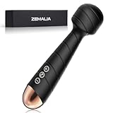 ZEMALIA RITA ローター バイブ 女性用 即中イキ 人気バイブレーター スティック型 ローター 電マ 強力 25種振動 潮吹き Ｇスポット 乳首開発 クリ責め 外イキ 静音 防水 大人のおもちゃ (黒色)