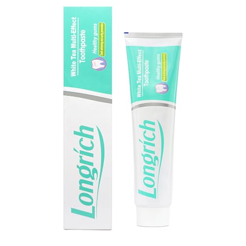 Longrich Toothpaste White Tea Multi-Effect, Fluoride Free.