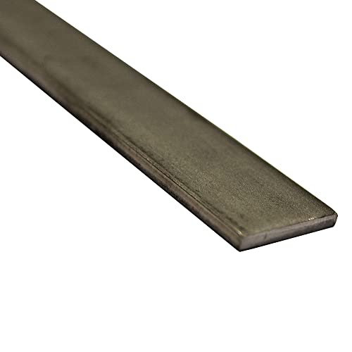 Speciality Metals Stainless Steel 304 Grade Flat Bar Sheet Plate Strip Multiple Sizes 300mm - 1000mm Lengths (20 x 3mm Flat Bar 500mm Length)