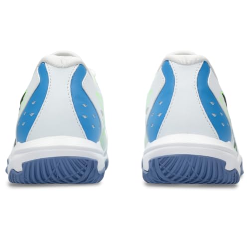 ASICS Men's Gel-Rocket 11 Volleyball Shoes, 14, White/Lime Burst - Thumbnail 5