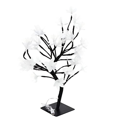 IWOWHERO 1Pc LED Tabletop Tree Lamp Optic Light for Home Wedding Stable Base Eye Friendly Warm Glow for Bars Stores and More