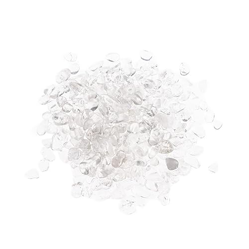 Cabilock Purified Crystal Gravel 400g Natural Crystal Gravel for Aquarium Flower Pot Fish Tank Decor Chakra Cleaning