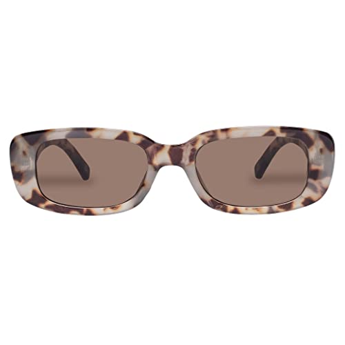 Image of AIRE Ceres Sunglasses - Cookie Tort, Rectangle, Unisex, Sleek and Slimline Style