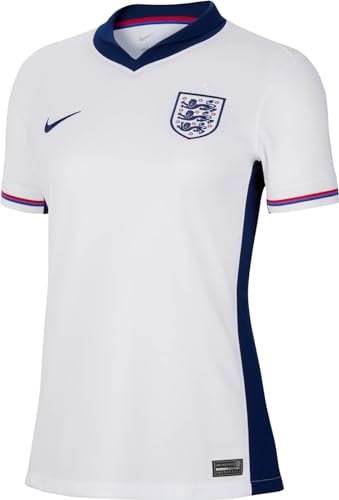 Nike England Damen Dri-fit Stadium JSY Short-Sleeve Home Top, Blanco/Azul, Extra-Small Mujeres
