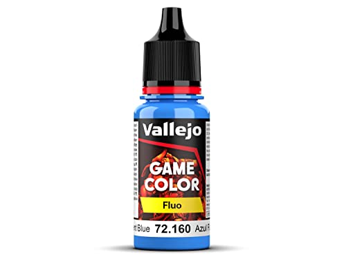 Vallejo Game 72160 Fluorescent Blue (18ml)