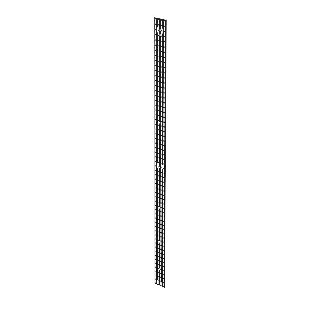 NavePoint 42U Vertical Cable Management Rail, Rack Mount, 0.26 x 3.5 x 76