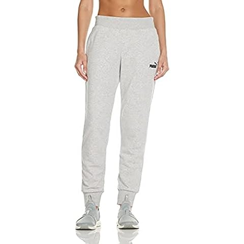 PUMA Damen sweatpants Cl Trainingshose, Light Gray Heather-cat, S EU Cover