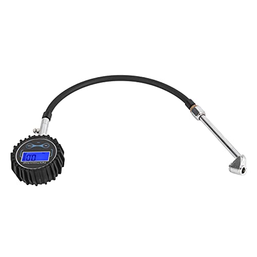 Smandy Inflador de Neumáticos Digital, Aleación de Aluminio, Función de Inflado y Desinflado, Precisión de 3-200 PSI, Adecuado para Automóviles, Motocicletas y Camiones
