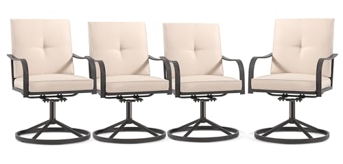 STRPRETTY BASIC Swivel Patio Chairs