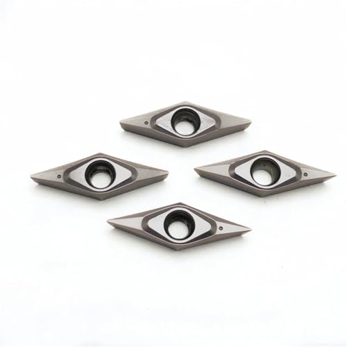 Pack 10 insertos de carburo para torno VCMT160401-ML KT8060 miniatura 3