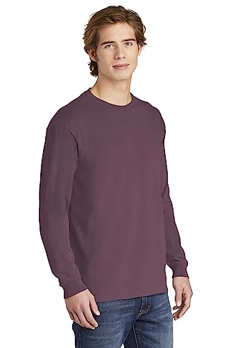 Image of Comfort Colors Chouinard 6014 Adult Heavyweight Long Sleeve Tee Berry Large