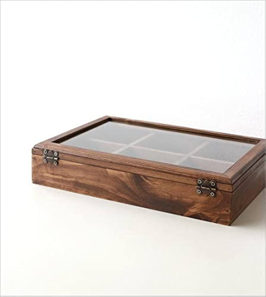 コレクションケース　木製　ショーケース　ウォールナット アクセサリー ケース コレクションケース 木製 ショーケース ウォールナット