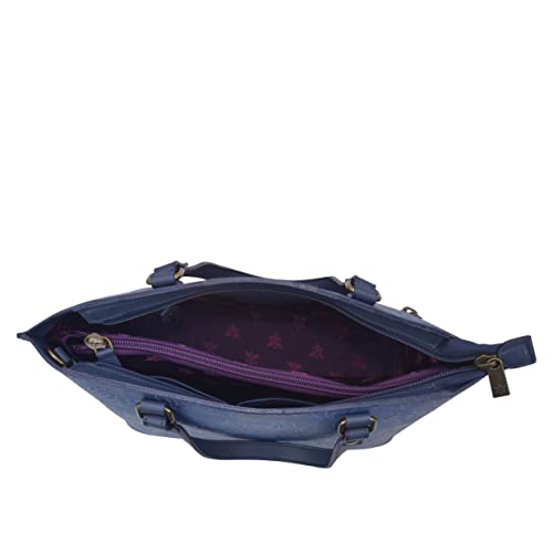 Image of Anuschka Women's Original Hand-Painted Genuine Leather Medium Tote