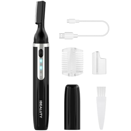 Ibealuty 眉毛シェーバー メンズ レディース Type-c充電式 眉毛カッター 女性...