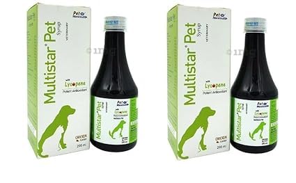 Multistar Pet Syrup with Lycopene Potent Antioxidant 200ML(Pack of 2)