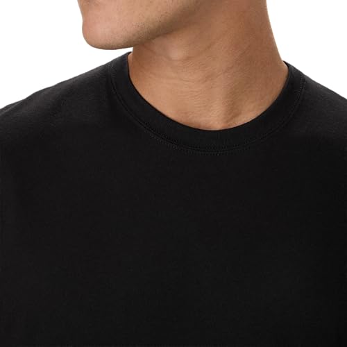 Image of Hanes Men's Undershirt T-Shirts Pack, 5-Pack, Classic T Shirts for Men, Cotton Crewneck Tees, Wicking Clothing