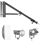 Wall Mount Triangle Boom Arm 70inch /180cm，Flexible Rotation, Save Space, Camera Wall Mount Cellphone Tripod Mount Adapter, Zecti Universal Smartphone Holder