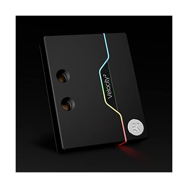EK Water Blocks EK-Quantum Velocity D-RGB CPU Water Block for AMD AM4 - Nickel + Acetal – Bild 4