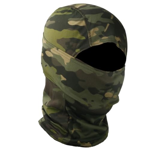 Shiesty Balaclava ski mask (Polyester Blend, Army Camo)