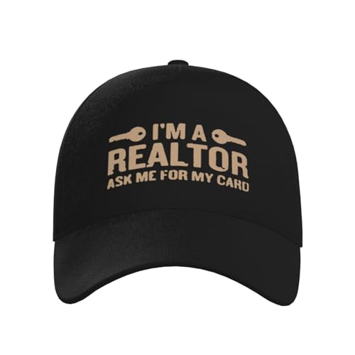 I'm A Realtor Baseball Hats for Men and Women - Classic Adjustable Hats2