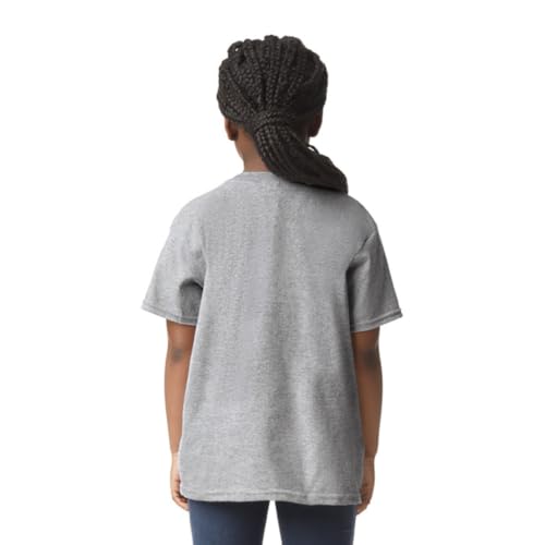 Image of Gildan - Youth Heavy Cotton 100% Cotton T-Shirt. 5000B - [Sky]