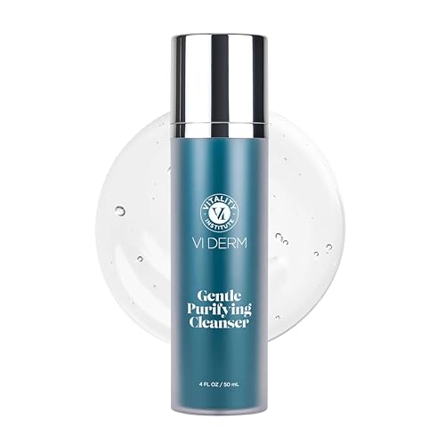 VI Derm Hydrating Gentle Purifying Cleanser, For Daily Use with Aloe Vera, An...