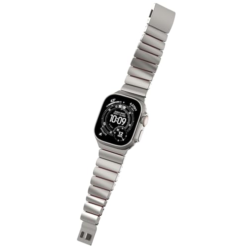 KADES Grade 2 Titanium Silicone Magnetic Band for Apple Watch Ultra (Various) - image 2